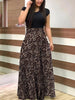 Vintage Floral Print Dress