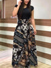 Vintage Floral Print Dress
