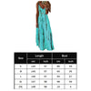 Sexy Long Dresses Large Swing Bohemian Sling Dress Printing Temperament Simple European Fashion Casual Women Streetwear