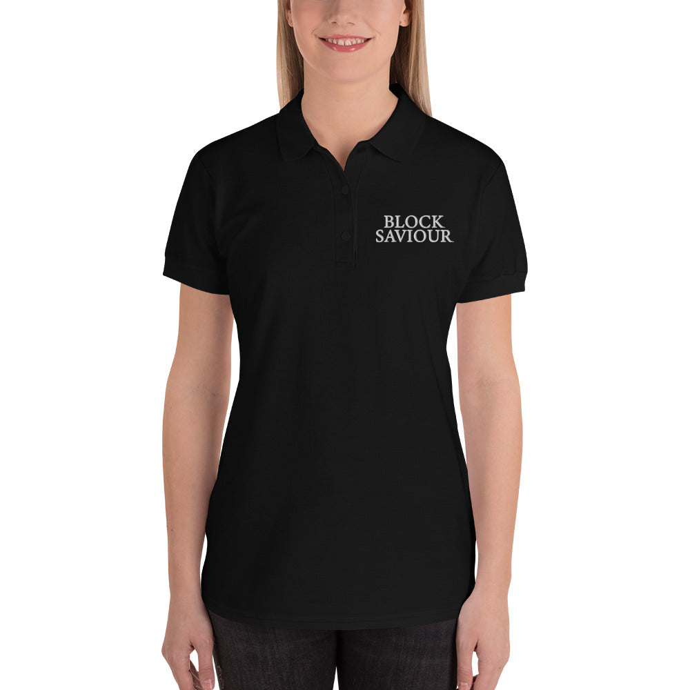 Embroidered Women's Polo Shirt