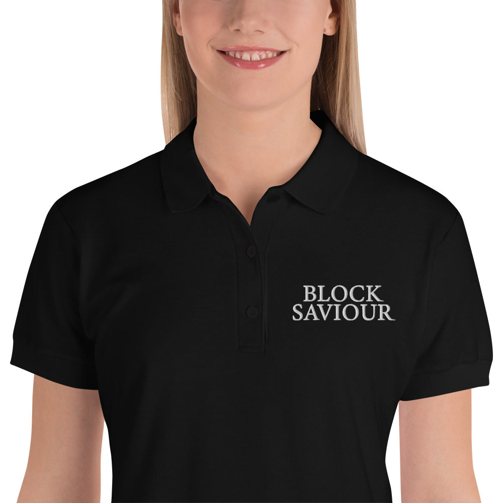 Embroidered Women's Polo Shirt