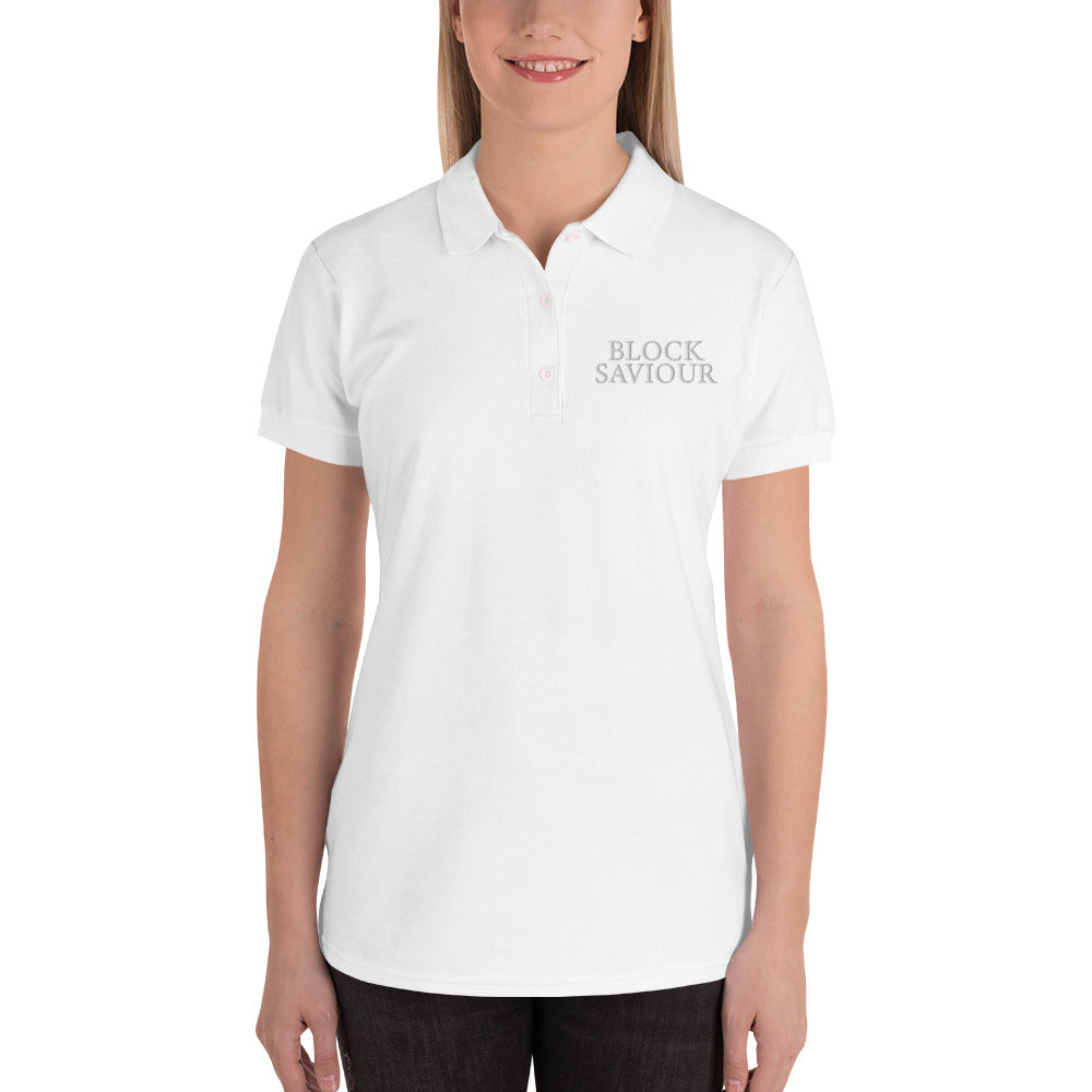 Embroidered Women's Polo Shirt