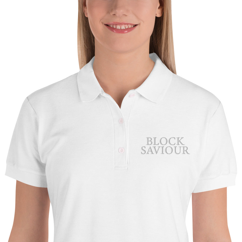 Embroidered Women's Polo Shirt