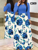 Plus Size Summer Print Dress