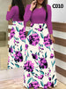 Plus Size Summer Print Dress