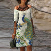 Retro Printing Women Dress