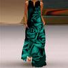Human Face Printed Summer Dress