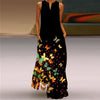 Human Face Printed Summer Dress