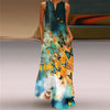 Human Face Printed Summer Dress