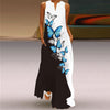 Human Face Printed Summer Dress