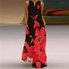 Human Face Printed Summer Dress