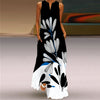 Human Face Printed Summer Dress
