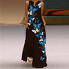 Human Face Printed Summer Dress