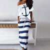 2 Piece Striped Nautical Dress